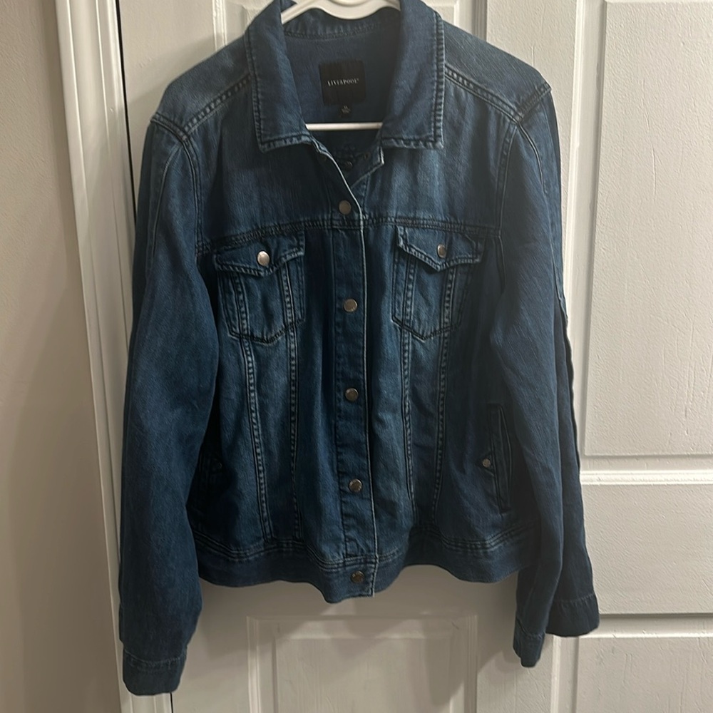 Liverpool Jeans Company Blue Jean Jacket